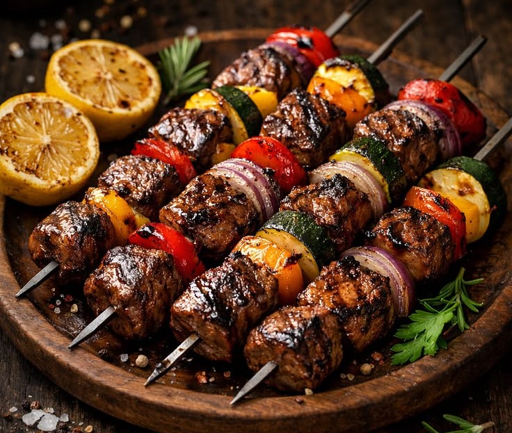 Grilled BBQ Skewers