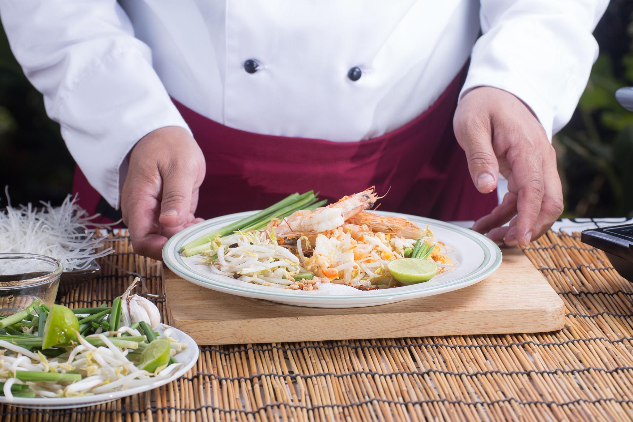 Prawn Noodle Presentation